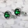 Ohrstecker SHUNXUNZE Modeschmuck für Frauen Accessoires Luxus Sex Weihnachtsgeschenke Peridot Zirkonia rhodiniert R312430759