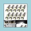 Żarówki samochodowe 100pcs biały klin T10 SMD Canbus 5smd 5 LED Car W5W 194 Motive Lamp Lampa Dostawa 2022 Mobile Motorcycles Li DHG3T