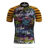 Racing Jackets Summer Cycling Men Professional Team Jerseys Short Sleeve Quick Dry Shirt Ciclismo Maillot Hombre Breattable Tyzvn Club