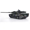 Araba Elektrik RC Araba Heng Uzun 1 16 3889 1 2 4GHz RC Oyuncaklar Alman Leopard 2 A6 Radyo Kontrolü Ana Savaş Tankı Ses Metal Dişli Pist 22