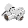 Bathroom Shower Sets 6X SOLID Diverter 3-Way Valve All 1/2 Inch IPS System Spare Part Copper Chrome Plating