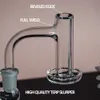 Completamente saldato dritto terp slurper accessori per fumatori HQ bordo smussato dab devil quarzo banger chiodo set 10mm 14mm 18mm frullatore senza soluzione di continuità per piattaforme petrolifere bong