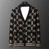 Luxe nouveaux hommes chandails concepteur broderie hommes pull Cardigan marque décontracté manteau élégant 2022 automne hommes vêtements