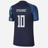 Croatia Soccer Jerseys 2023 2024 Home 10 Modric 7 BREKALO PERISIC Shirt Away BROZOVIC KRAMARIC REBIC #1 LIVAKOVIC national team football Uniform men kit