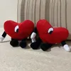 Red Love Heart Bad Bunny Movies TV Toy Toy Toy Dolls محشو بالحيوانات مغنية أزياء فنان PP Cotton Living Home Decoration Gift