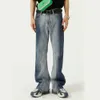 Jeans pour hommes Hommes dégradé lavé Vintage lâche décontracté botte coupe Denim pantalon jean homme Style coréen Streetwear Hip Hop jean pantalon mâle T221102