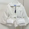 PP Women's Casual Scedty Fashion Parka Coats for Women Down Jacket 2023 Fashion Jacket Simple Belt Trench Coat Warm Stack