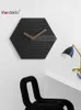 Horloges murales nordique luxe grande horloge décor à la maison créatif silencieux jaune 3d moderne montre chambre salon