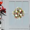 Fiori decorativi 40 cm ghirlanda di eucalipto artificiale bacca porta d'ingresso finestra parete ghirlanda soggiorno decorazione anno