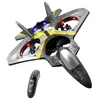 Aeronaves RC Electric V17 Avião de controle remoto 2 4G Plano de hobby planador Epp Toys Toys Drone Kids Gift L2211036259180