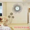 Wandklokken woonkamer klok stille metal chic kwarts kijk luxe esthetisch kunstontwerp relogio parede home decor