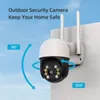 Caméra WiFi de réseau HD 1080p Tracking Body Suid Outdoor IP66 Rain Ball Remote Monitoring Camera