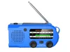 Huishoudelijke Zondjesdragen 5000 MAH Emergency Crank Radio AM/FM NOAA Portable Battery bediende radioweerscan Radio's