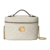 Senaste produkterna topphandtag Marmont necessär dam herr Designers Lyxig smink dam läder clutch crossbody handväskor tote märke kosmetiska kedja axelväskor