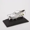 Football Golden Boot Trophy Statue Champions Top Soccer Trophies Fans Gift Car Decoration Fans Souvenir Cup Birthday Crafts278A