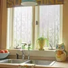Adesivos de janela filme privacidade 3d vidro fosco auto adesivo estático gracioso calor reduzindo para portas de casa de casa de cozinha portas