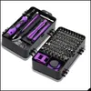 Other Vehicle Tools Top Quality 115/25 In 1 Screwdriver Set Mini Precision Mti Computer Pc Mobile Phone Device Repair Insated Hand H Dhydm