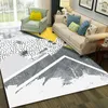 Tapijten modern abstract patroon tapijt geometrisch bedrukt zacht voor woonkamer tapis antislip vloerkleed vloer mat woning decor