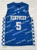 College Basketball porte des maillots de basket-ball personnalisés du Kentucky College 3 Maxey 4 Nick Richards 12 Towns 5 Quickley 0 Ashton Hagans 11 Wall 1 Nate Sestina