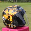 Motorcykelhjälmar Öppna ansikte 3/4 Hjälm SZ- 3 Hermonza Cycling Dirt Racing och Kart Protective Capacete