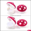 Jewelry Boxes 1 Piece Lovely Mushroom Gift Box Holder Veet Wedding Engagement Ring Jewelry For Earrings Necklaces Display Jllwvj Dro Ot7Fs