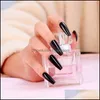 Nail Glitter Nail Glitter 8pcs Dip Powder مجموعة متلقة لامعة متلألئة طاقة الغبار مع طقم الديكور نظام تسليم الصحة يكون DH5WK