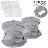 Bandanas 2Pcs Cycling Hiking Camping Hunting Running Neck Tube Scarf Bandana Bike Motorcycle Face Mask With Filter