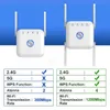Routters repeater WiFi -förstärkare Long Range Reapeter Wireless WiFi Signal Network Extender ökar Wi Fi 5G Booster 2211034455452