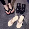 Slippers Fashion Clip Toes Flip Flops Womens Wedge Sandals Summer Sandals Casual Beach Slippers Platform Wedges Size 3542 221104