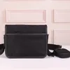 Bolso de mensajero de diseño de tela de lujo mini exterior para hombre bolso de hombro con monedero ajustable de calidad