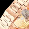 ZF 7118 Montre de Luxe Men Watches 35.2x8.62mm 324Sc Ultra-Thinオートマチックメカニカルムーブメント18Kゴールドメッキスチールラグジュアリーウォッチ腕時計