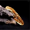 Strand hurtowa 8-10 mm prawdziwa naturalna kryształowa markiz kwarcowy krawędzi koraliki kobiety rozciągają urok kamienny okrągła bransoletka
