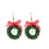 Juldekorationer ornament Xmas tr￤dkrans ￶rh￤ngen glad f￶r hem 2022 g￥vor dekor ￥r 2023