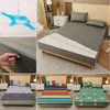 Madrass Pad Six-Sided With Zipper Protector Cover Full Waterproof Sheets Dust Single Queenking Twin Customizable Bed Sheet 221103