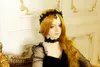 Black Mesh Butterfly Lace Headband Halloween Gothic Style Charcoal Crystal Beading Lace Headbands Festival Kids Hair Accessories