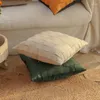 Oreiller nordique géométrique PU tissé taie d'oreiller couverture de luxe maison canapé-lit décoration oreillers salon jeter couvertures