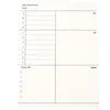 50Sheets Simple Business Schema Planner Memo Pad Can Tear Month Plan Weekly Notebook