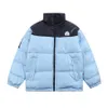 Men's Down Puffer Jackets de couro casacos de casacos de moda masculino mulheres clássicas à prova de vento