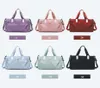 New Lu 6 색 체육관 더플 백 주최자 패션 캐리 on hand luggage for Woman 방수 스포츠 피트니스 가방 크로스 바디 어깨 팩 lu-324