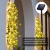 Strings 2/5/10 M Solar Vine String Light Garden Rattan Verstellbare Dekorationslampe