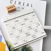 Bloc de notas planificador de horario de negocios Simple, 50 hojas, puede rasgar el cuaderno semanal del Plan mensual