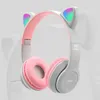 Wireless gaming in ear fones de ouvido head phone BT50 Waterproof Foldable Headset P47 P47m Cat ear headphones earphones5117399