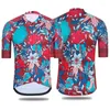 레이싱 재킷 2022 Pro Summer Ant-UV 사이클링 저지 산악 자전거 옷 폴리 에스테르 유니폼 MTB 자전거 스포츠웨어