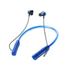 Mobiltelefonörlurar Neck Bluetooth Power Display trådlös halsmonterad headset Sport Dual Battery Ultra Long Standby Motion Light JG4