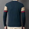 Herrkvinnor Designers Sweaters Letters Pullover Män Långärmad Aktiv tröja Broderi Knitkläder Vinterkläder Asiatiska asiatiska