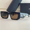 Óculos de Sol Masculino Feminino Outono Símbolo Occhiali SPR11Z Lente Specchio Oro Masculino Designer Armação quadrada em acetato UV400 com caixa original
