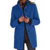 2 피스 드레스 Lodestar Vest Womens Wool Mardigan 코트 포켓과 함께 lapel long alket coat 패션 솔리드 캐주얼 양털