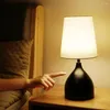 Lámparas de mesa LED Dormitorio Decoración Lámpara Simple Moderna Sala de estar Escritorio Mesita de noche Estudio romántico Luz de noche táctil