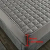 Pad Mattress 100% Wodoodporna pokrywa ES Bawełna złoża złoża wielokolorowa zagęszczona obrońca płaskie łóżka 221103