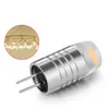 1PC G4 Mini LED żarówka podstawowa 1,5 W dla DC 12V Cob Aluminium Body Lamp